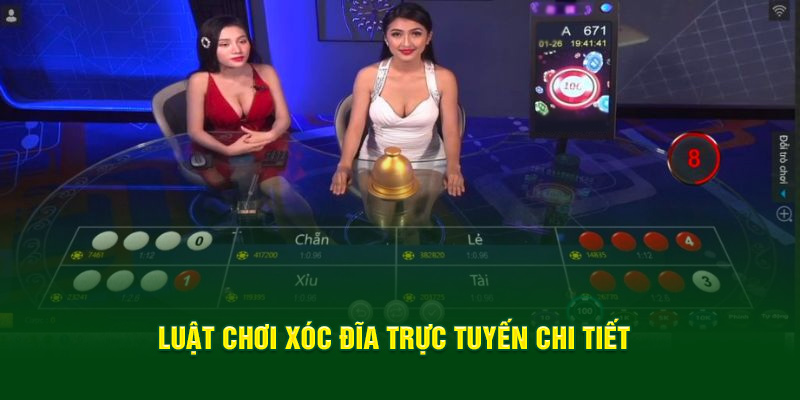 Luật chơi xóc đĩa trực tuyến